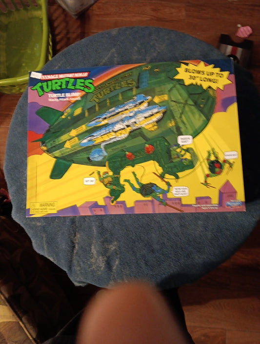 2021 Teenage Mutant Ninja Turtles Playmates Turtle Blimp Wacky Attack Aircraft 