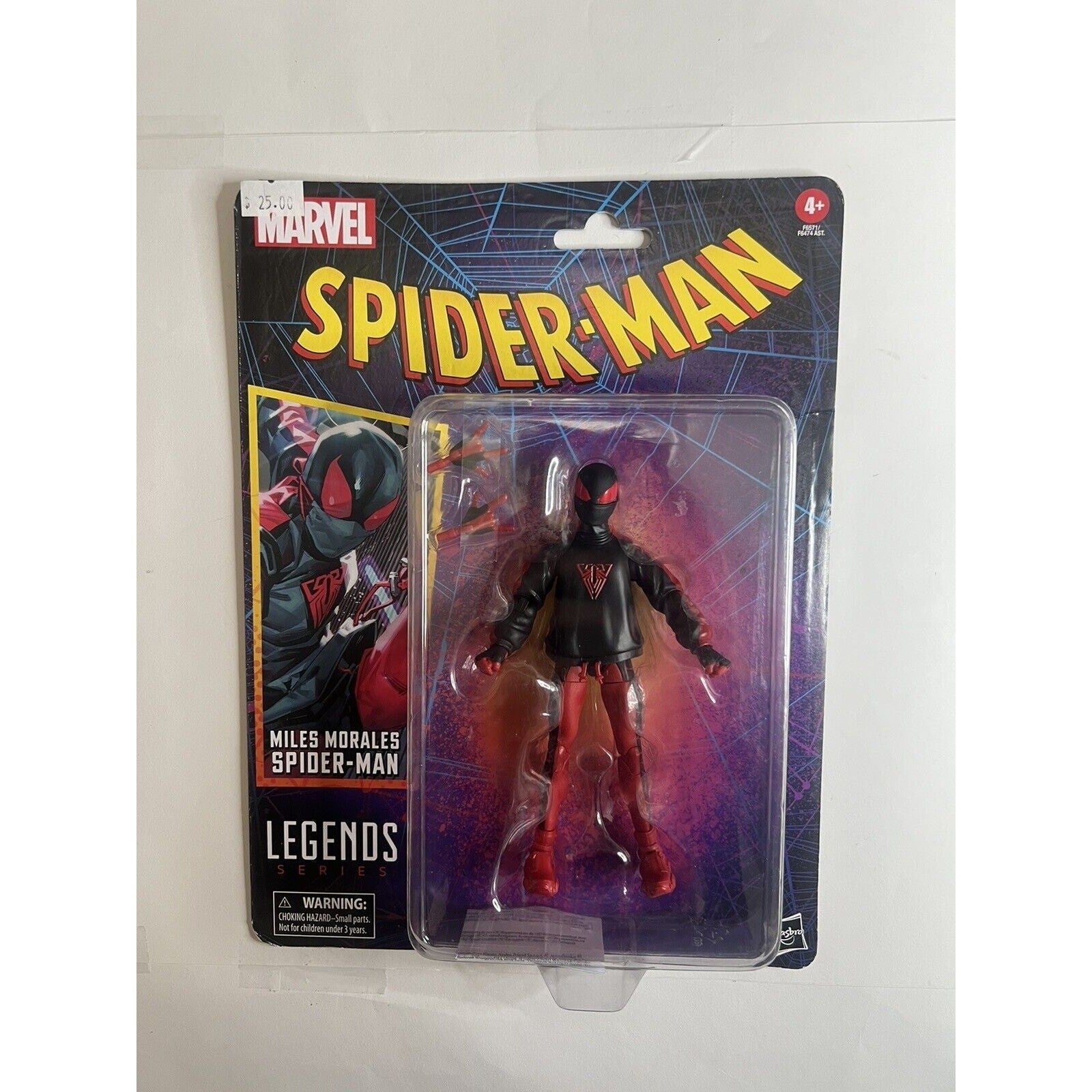 Marvel Legends Series Miles Morales Spider-Man Legends 6" Comic Action Figure