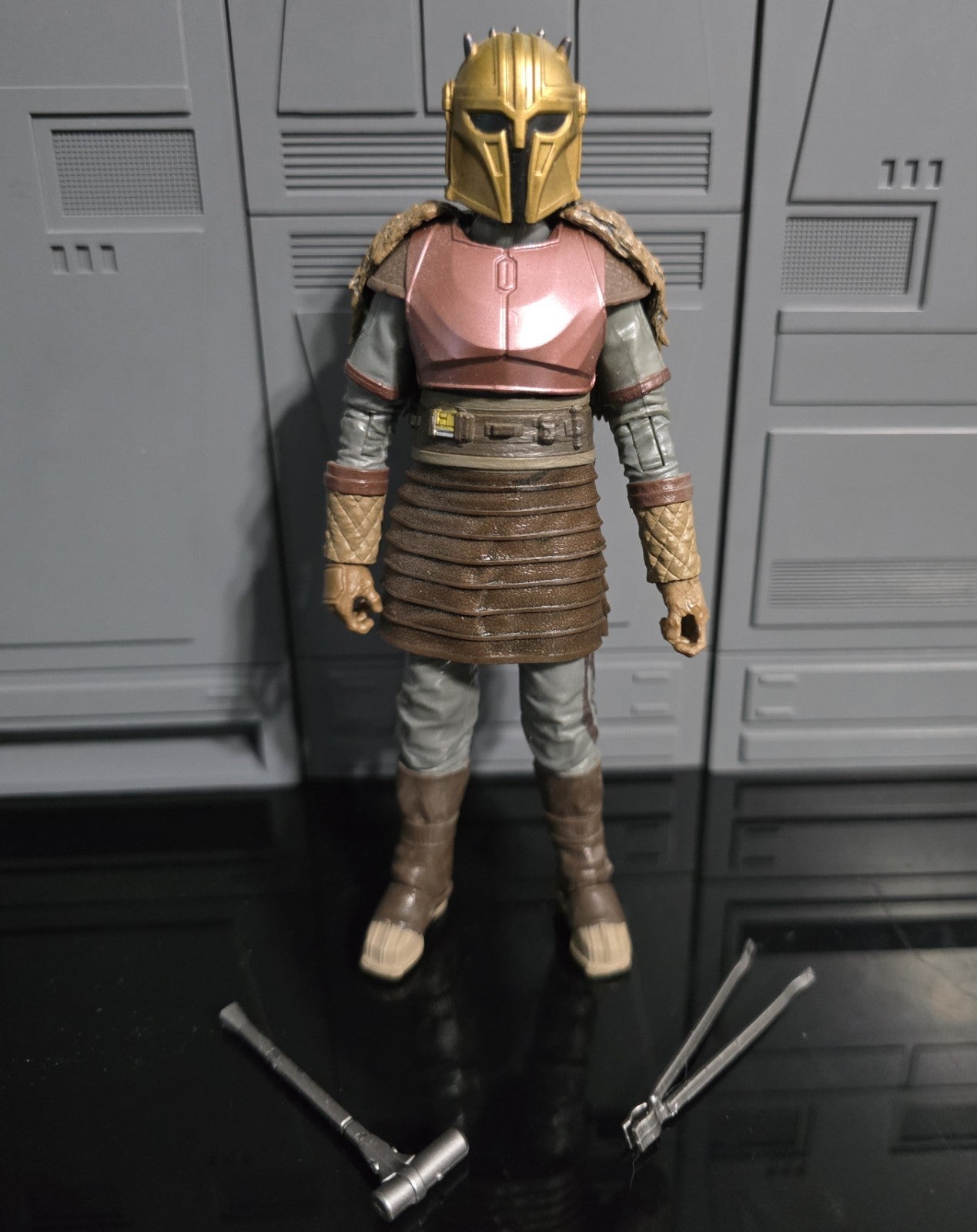  Star Wars The Black Series Mandalorian The Armorer 6 Inch Action Figure Loose