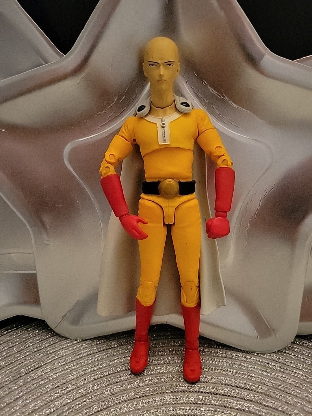 McFarlane 7" One Punch Man Saitama Action Figure - Super Posable, Anime, Netflix