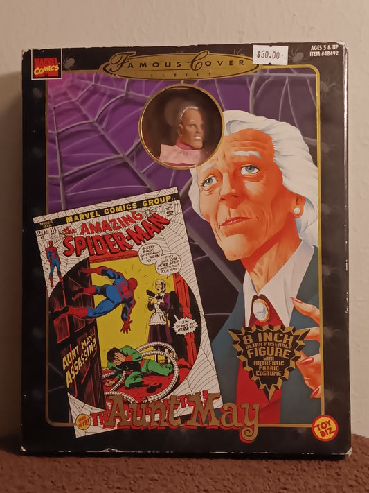 Famous Cover Series Aunt May 8 " Inch Spider-Man Marvel Comics New