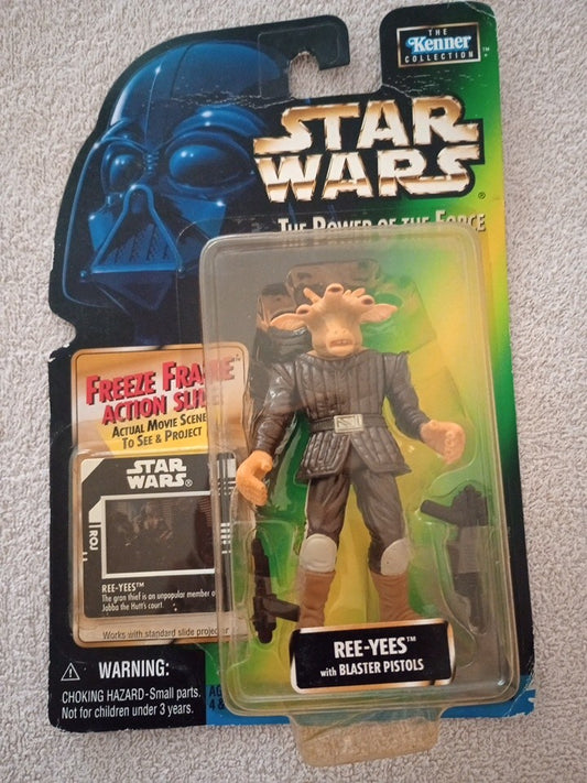 Kenner - Star Wars POTF Ree-Yees Freeze Frame Action Figure - 1997