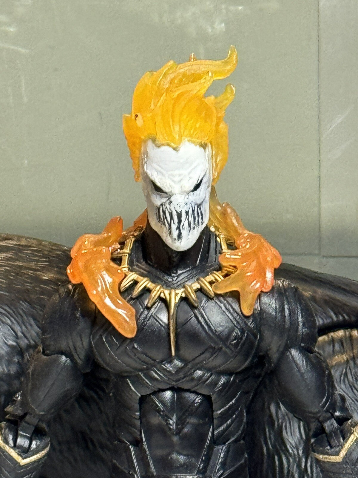 Custom Ghost Panther Marvel Legends Ghost Rider NO motorcycle Black