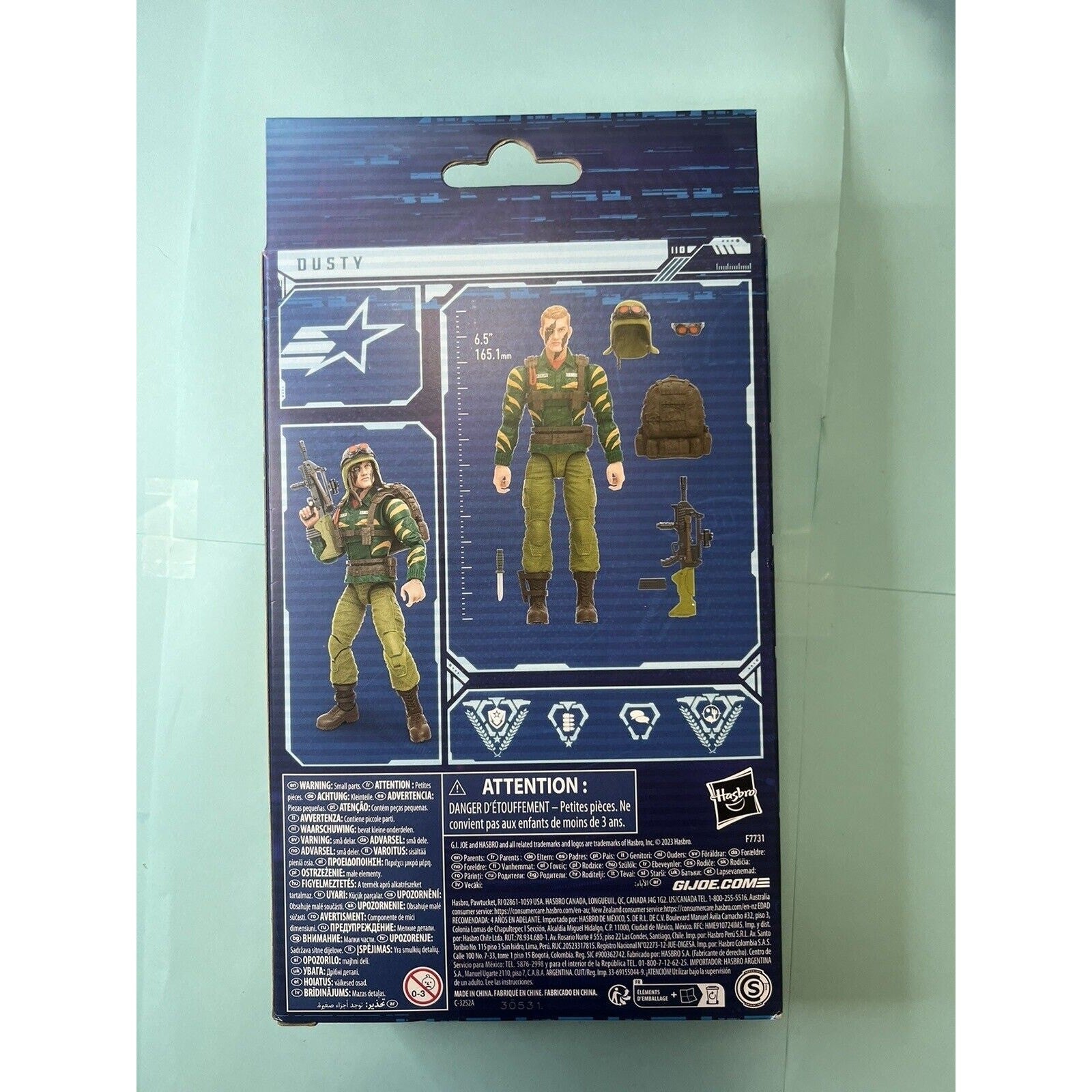 GI Joe Dusty Figure Tiger Force Hasbro Classified Series