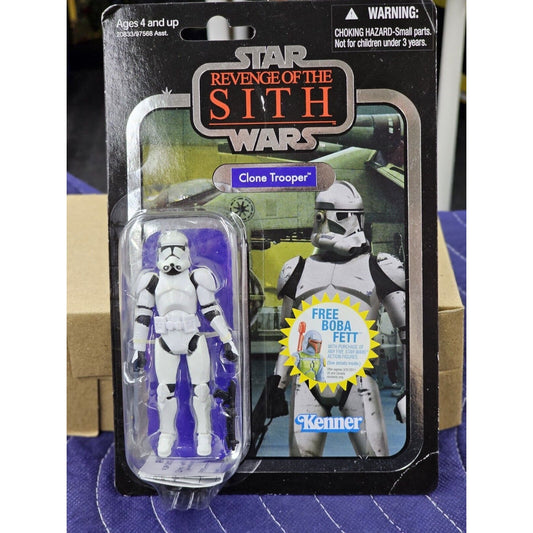 VC15 CLONE TROOPER 2010 THE VINTAGE COLLECTION SILVER FOIL CHASE SW112