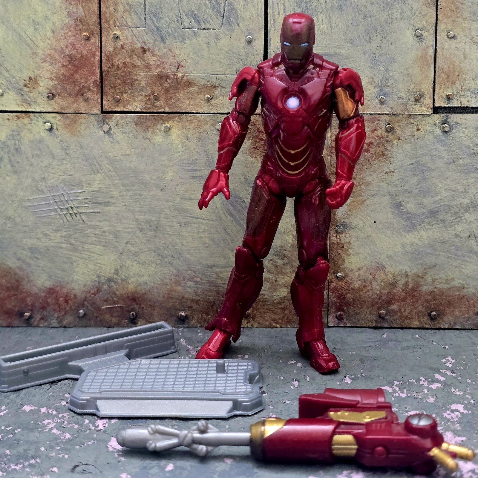 Marvel Iron Man 2 Movie Series Mark IV 3.75 Inch Figure #09 