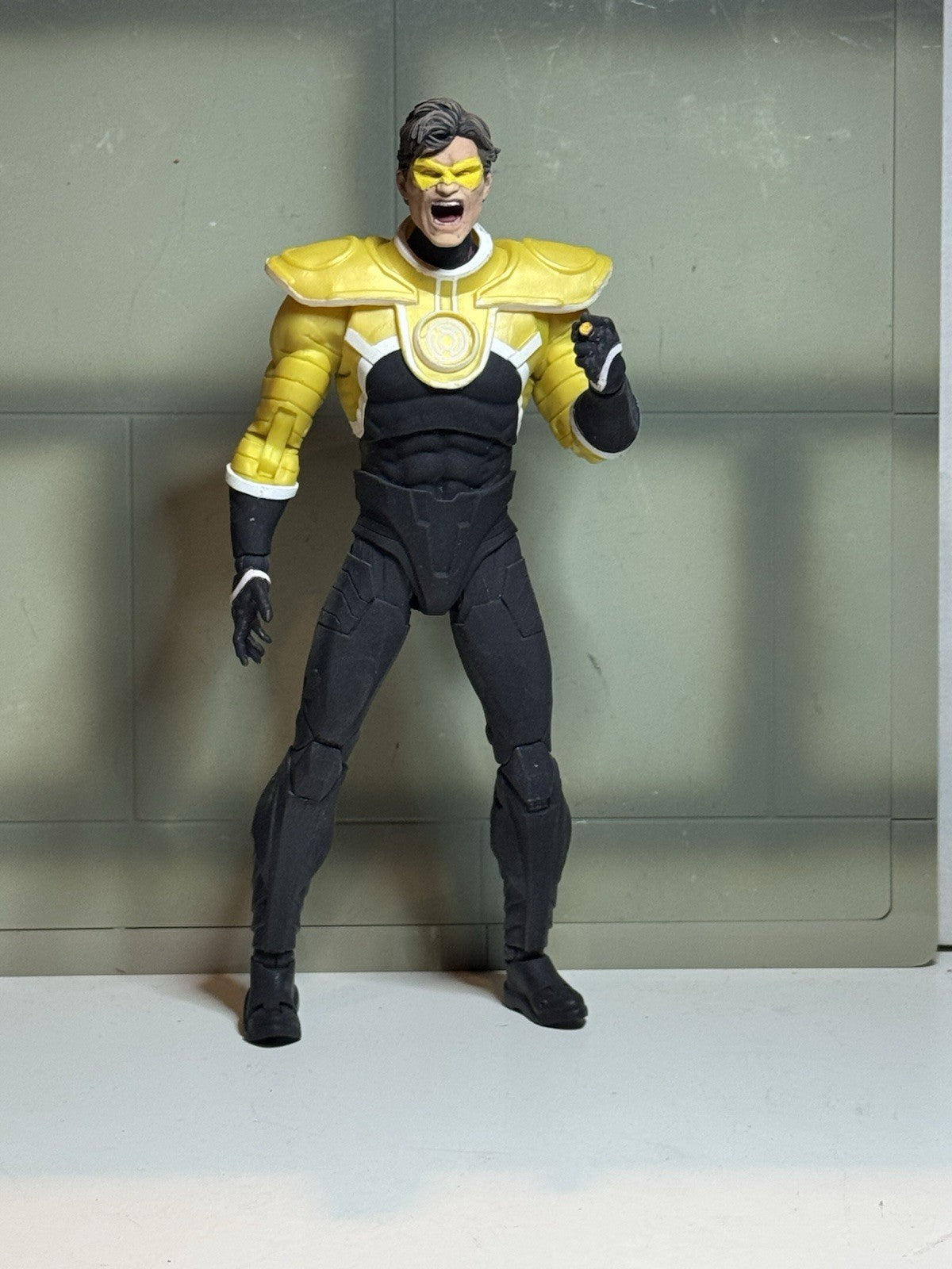 Custom Hal Jordan DC Multiverse Collector Sinestro Corps Yellow Lantern