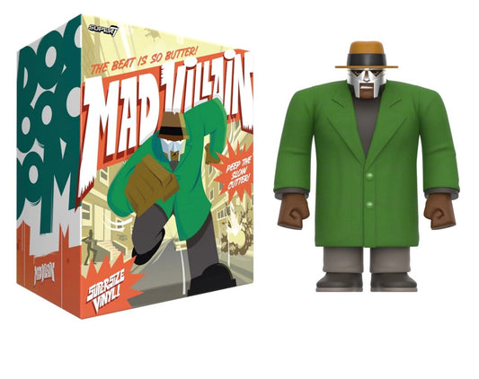 MF Doom MADVILLAIN X SUPER7: SUPERSIZE VINYL FIGURE Super 7 w/ Shipper