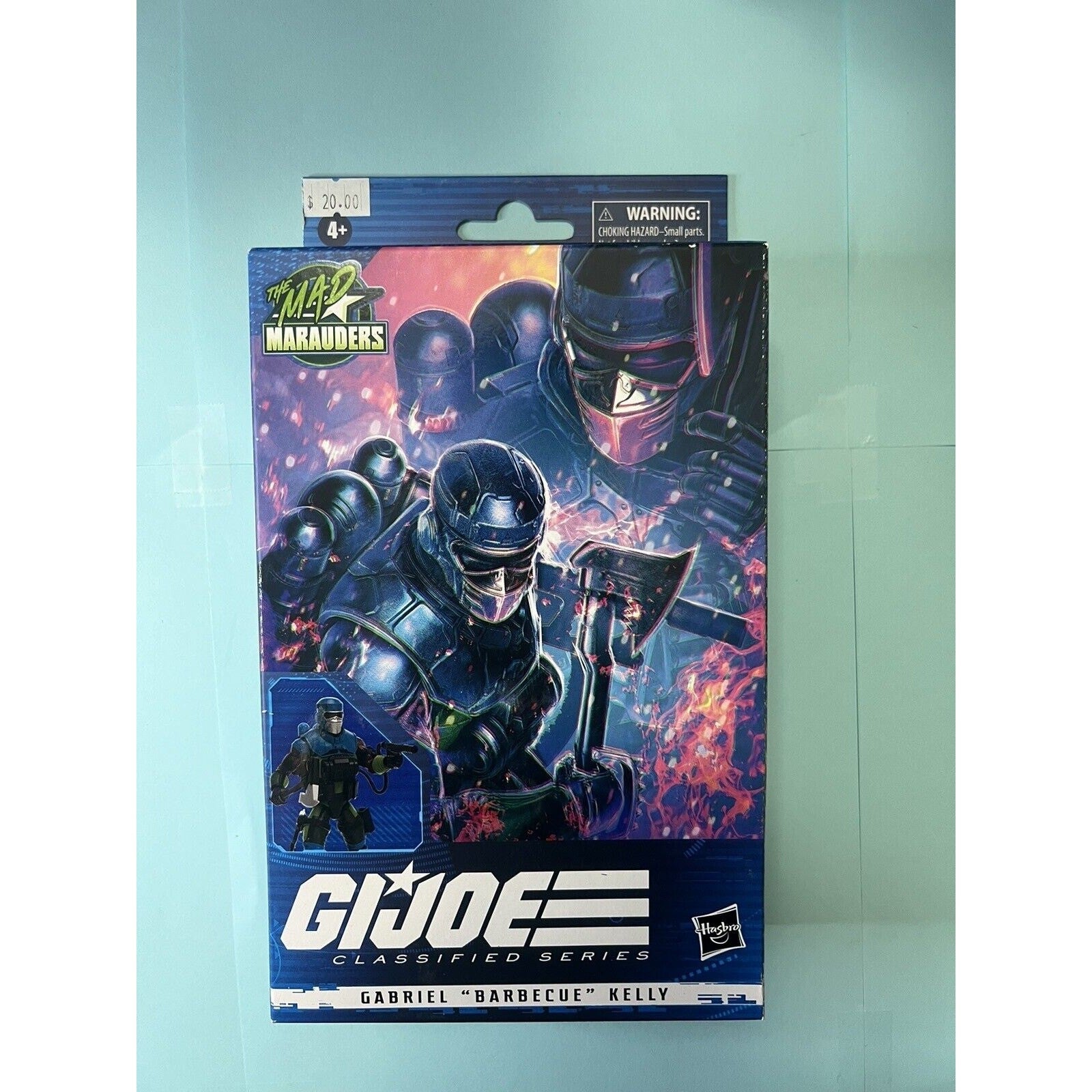 G.I.Joe Classified Series 6" Action Figure Gabriel “Barbecue” Kelly