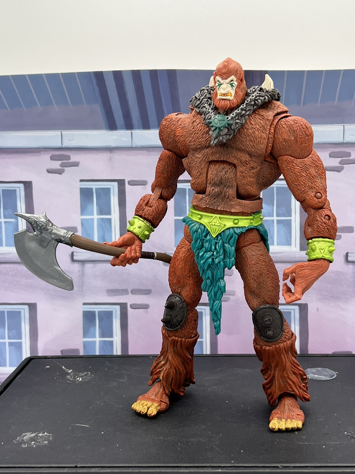 Custom Beast Man 200x MOTU Revelation Masterverse