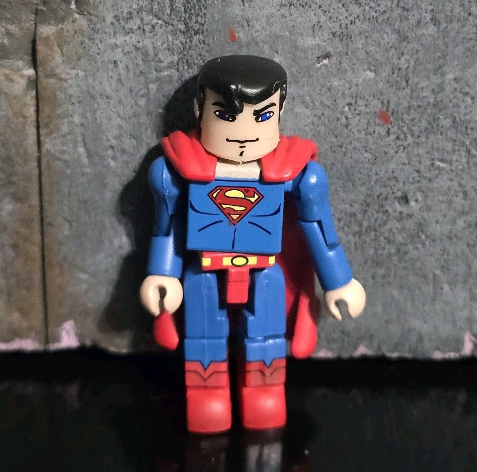 DC Direct Comics Throne Room Superman Justice C3 Minimates Art Asylum Mini 2"