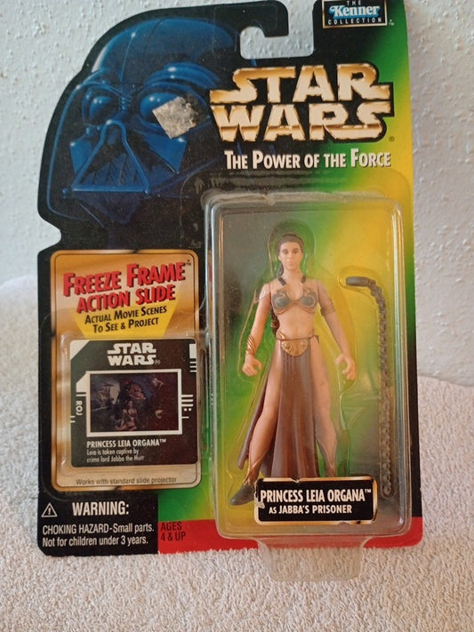 Star Wars Power of the Force Slave Outfit Princess Leia as Jabba Prisoner