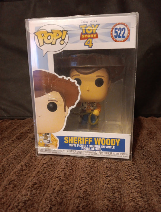 Disney Pixar: Toy Story 4 - Sheriff Woody Funko Pop! Vinyl Figure #522