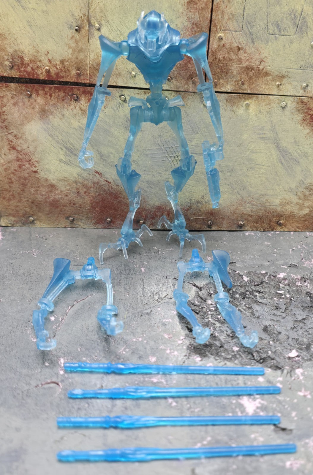 STAR WARS CLONE WARS GENERAL GRIEVOUS No. 6 HOLOGRAPHIC TOYS R US EXCLUSIVE