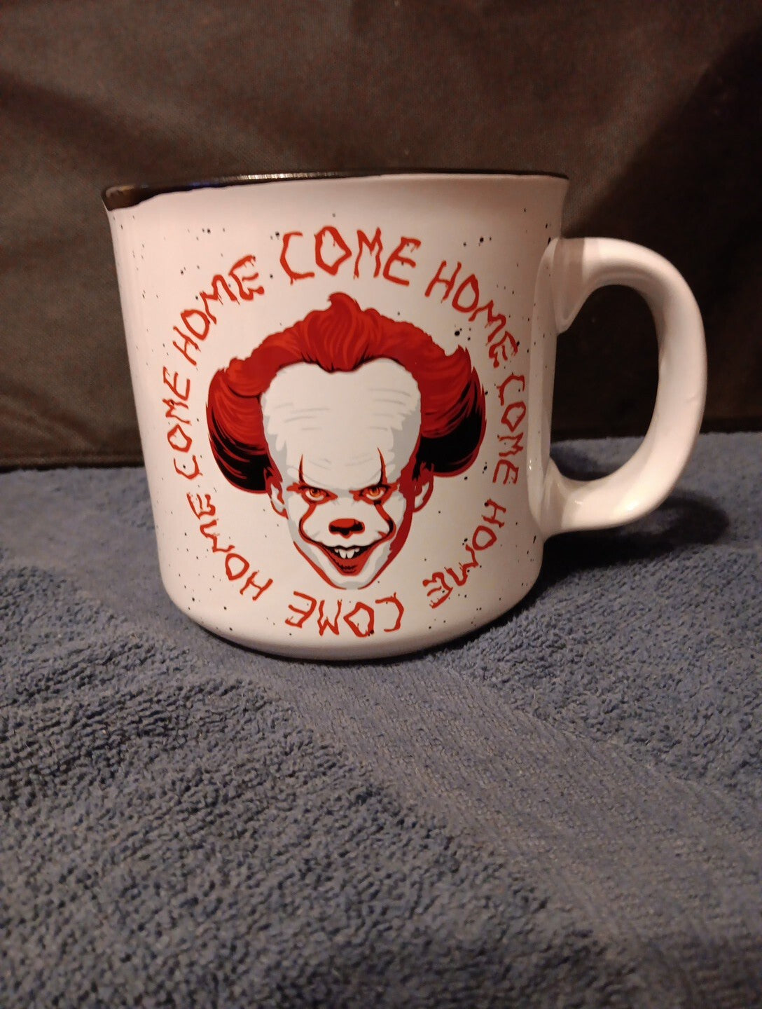 IT Chapter Two Pennywise COME HOME white coffee mug