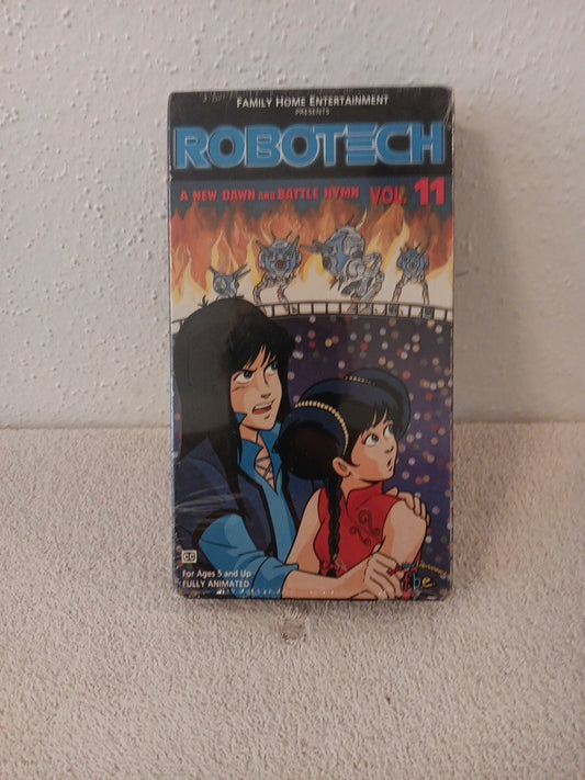 Robotech VHS Volume 11 FHE A New Dawn and Battle Hymn