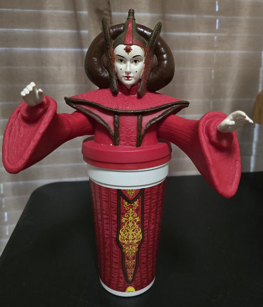 Star Wars Queen Amidala Cup And Topper Episode 1 Taco Bell KFC Pizza Hut 1999
