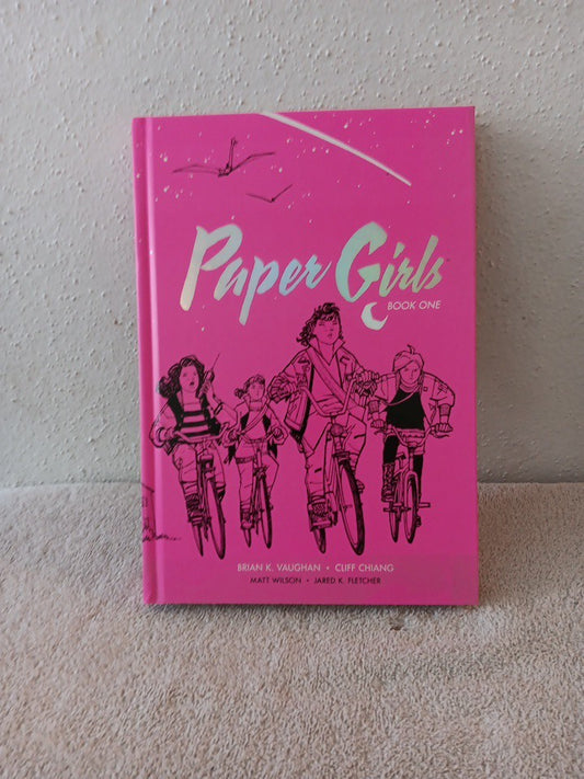 Paper Girls Deluxe Edition Vol 1 Hardcover BKV Vaughan 