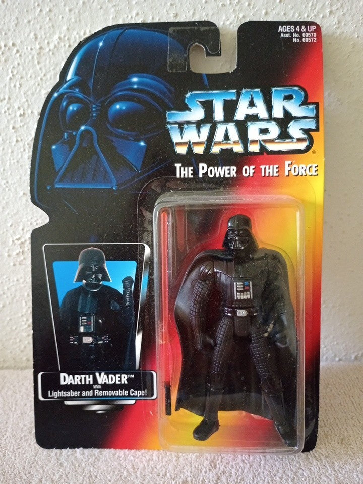 1995 Kenner Star Wars Power Of The Force DARTH VADER Lightsaber
