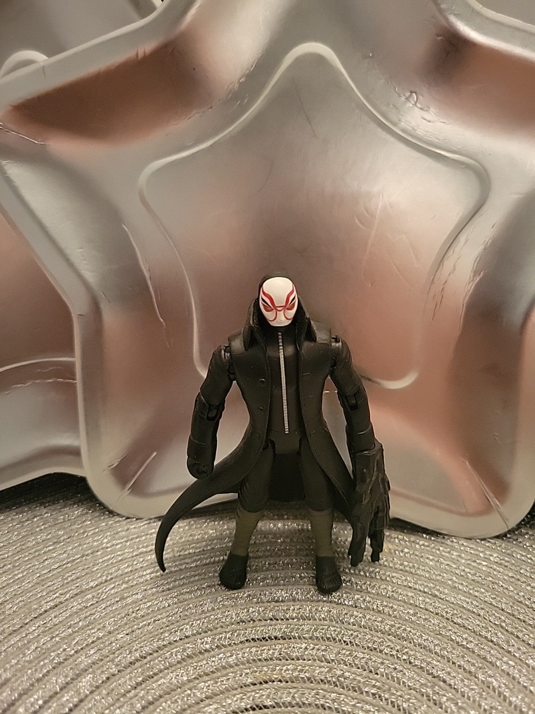 Disney Big Hero 6 Yokai 4” Action Figure w Jacket  Villain Bandai 2014 Black