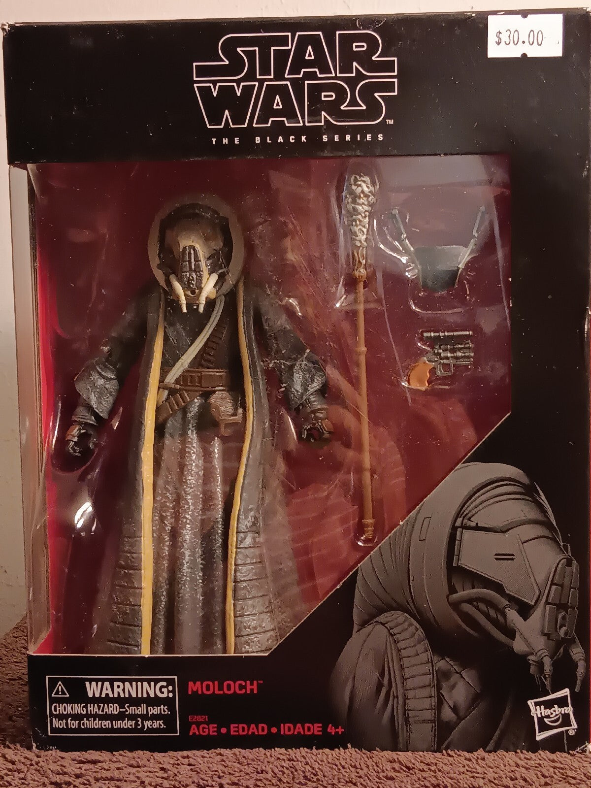 Star Wars The Black Series Moloch Hasbro 6” Action Figure New