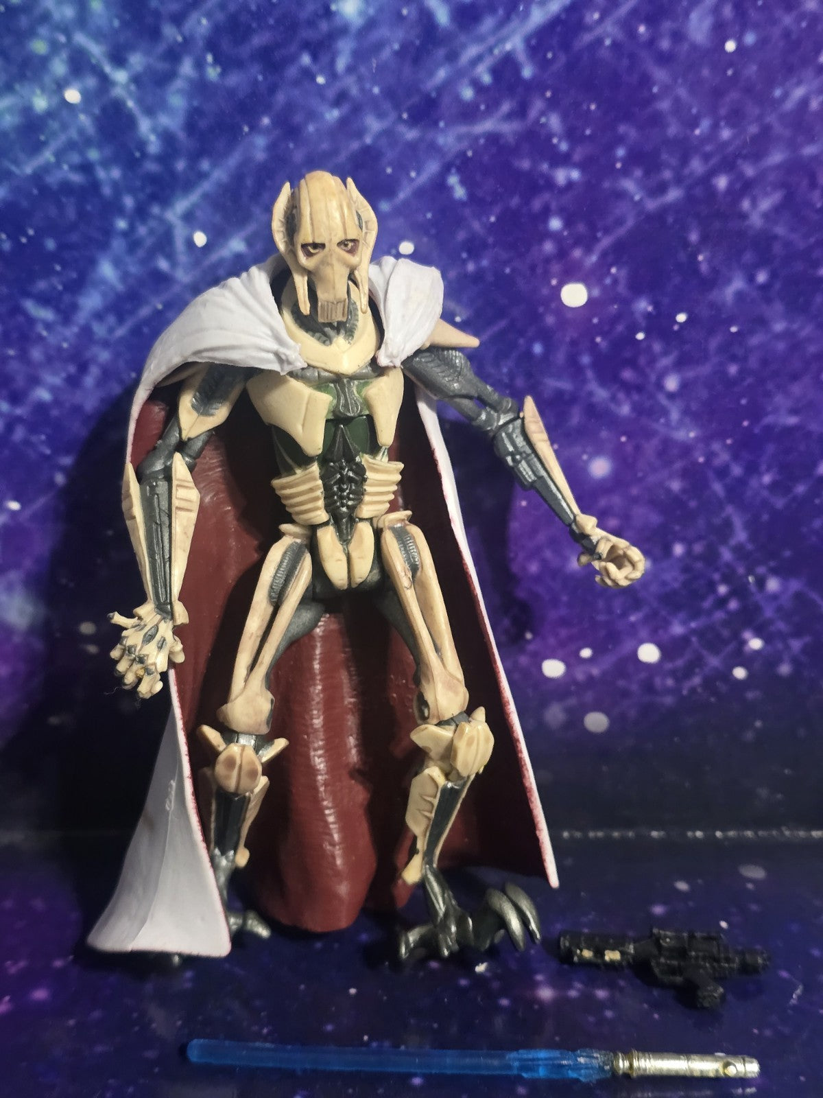 STAR WARS SAGA ROTS GENERAL GRIEVOUS SNEAK PEAK Figure Loose 3.75