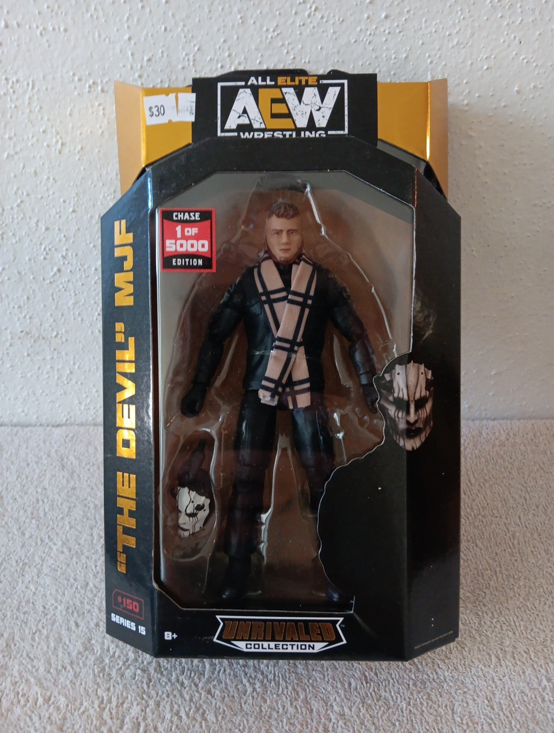The Devil MJF AEW Unrivaled Series 15 Action Figure New Chase 1 Of 5000 Jazwares