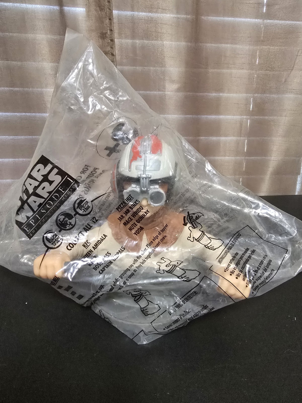 Star Wars Episode 1 Phantom Menace Anakin Skywalker Cup Cover Taco Bell 1999 New