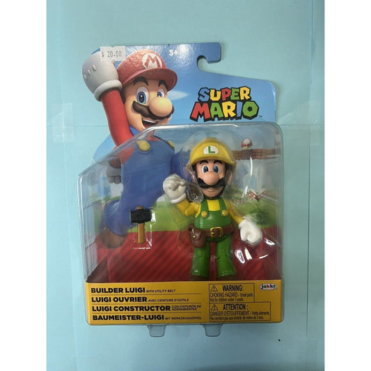 Super Mario Builder Luigi