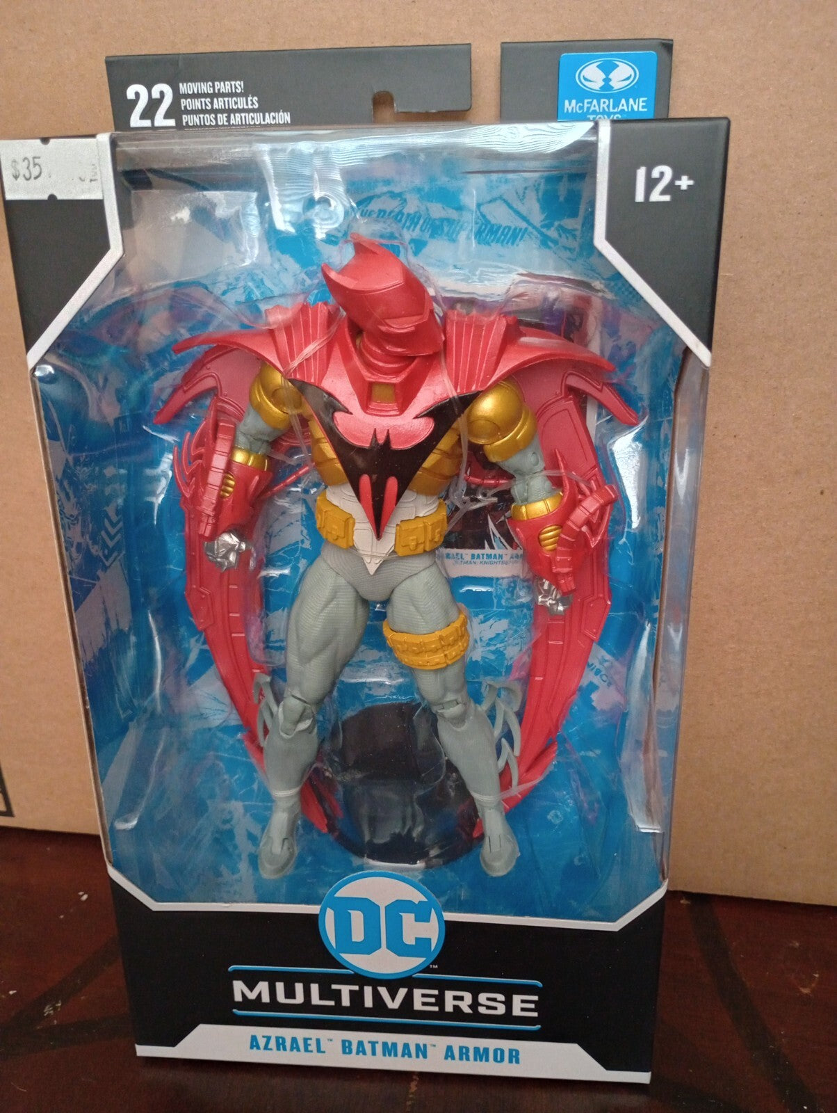 McFarlane DC Multiverse Azrael Batman Armor Red Variant 7" Action Figure