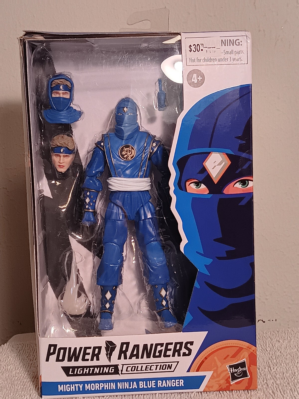 POWER RANGERS LIGHTNING. MIGHTY MORPHIN NINJA BLUE RANGER