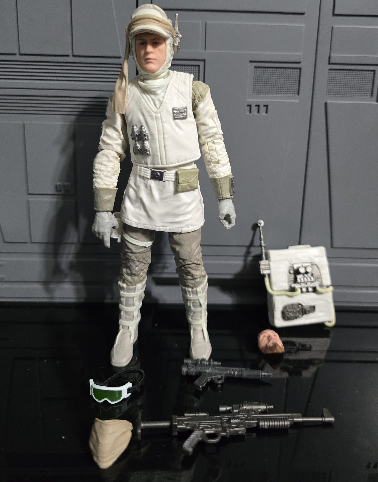 Star Wars Black Series Hoth Rebel Trooper 6 in Action Figure LOOSE COMPLETE