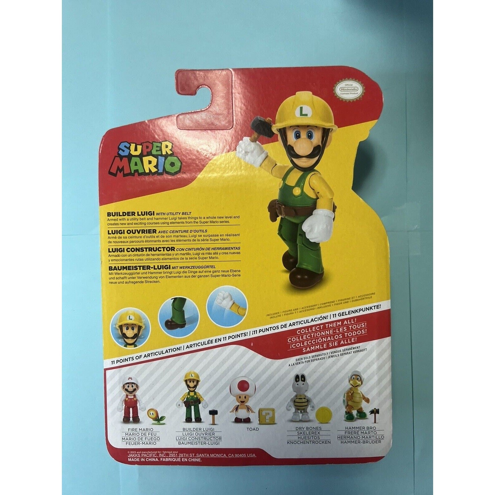 Super Mario Builder Luigi