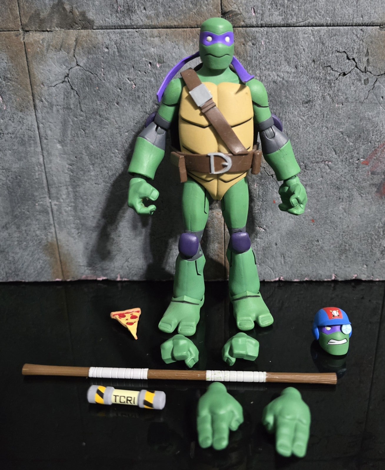 DC Batman VS Teenage Mutant Ninja Turtles TMNT Donatello Figure 