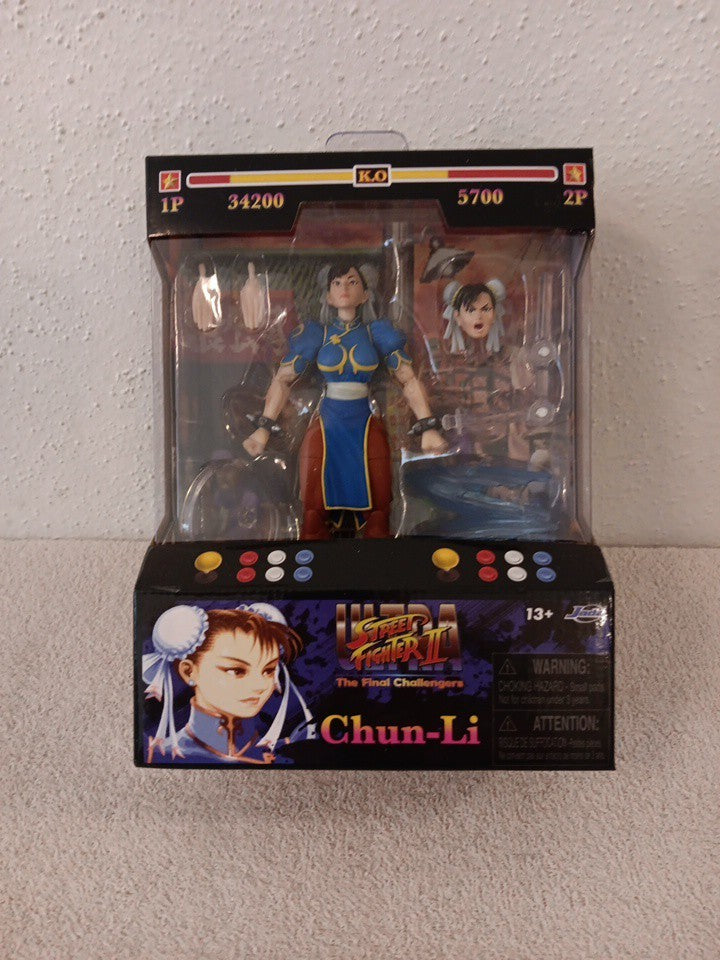Jada Toys  Street Fighter II Chun-Li  6" Action Figure 