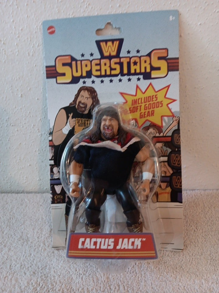 Unpunched WWE Superstars Series 12 CACTUS JACK 6” Action Figure 