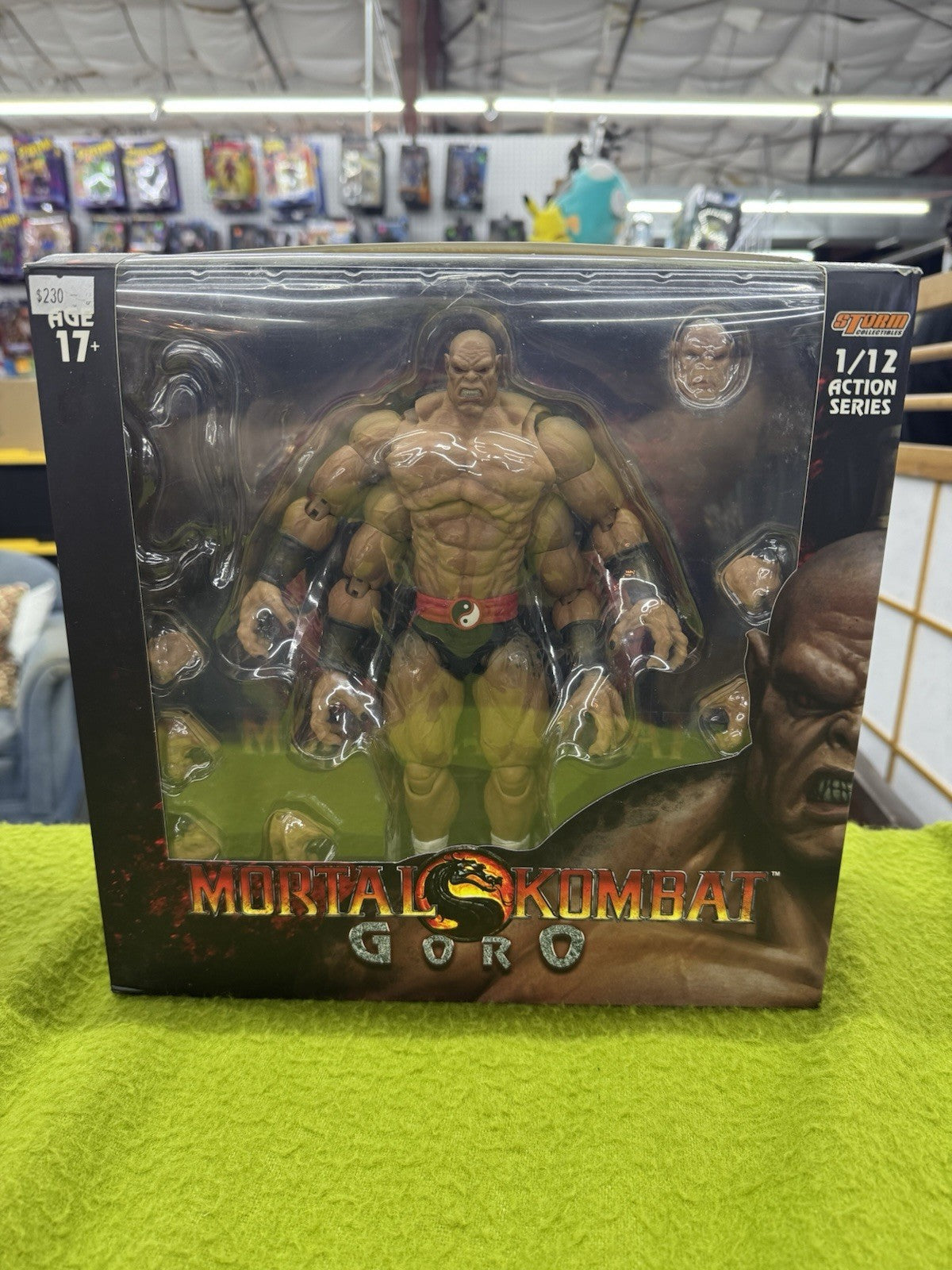 Storm Collectibles Mortal Kombat Goro 1st Release Action Figure *REPAIRED*