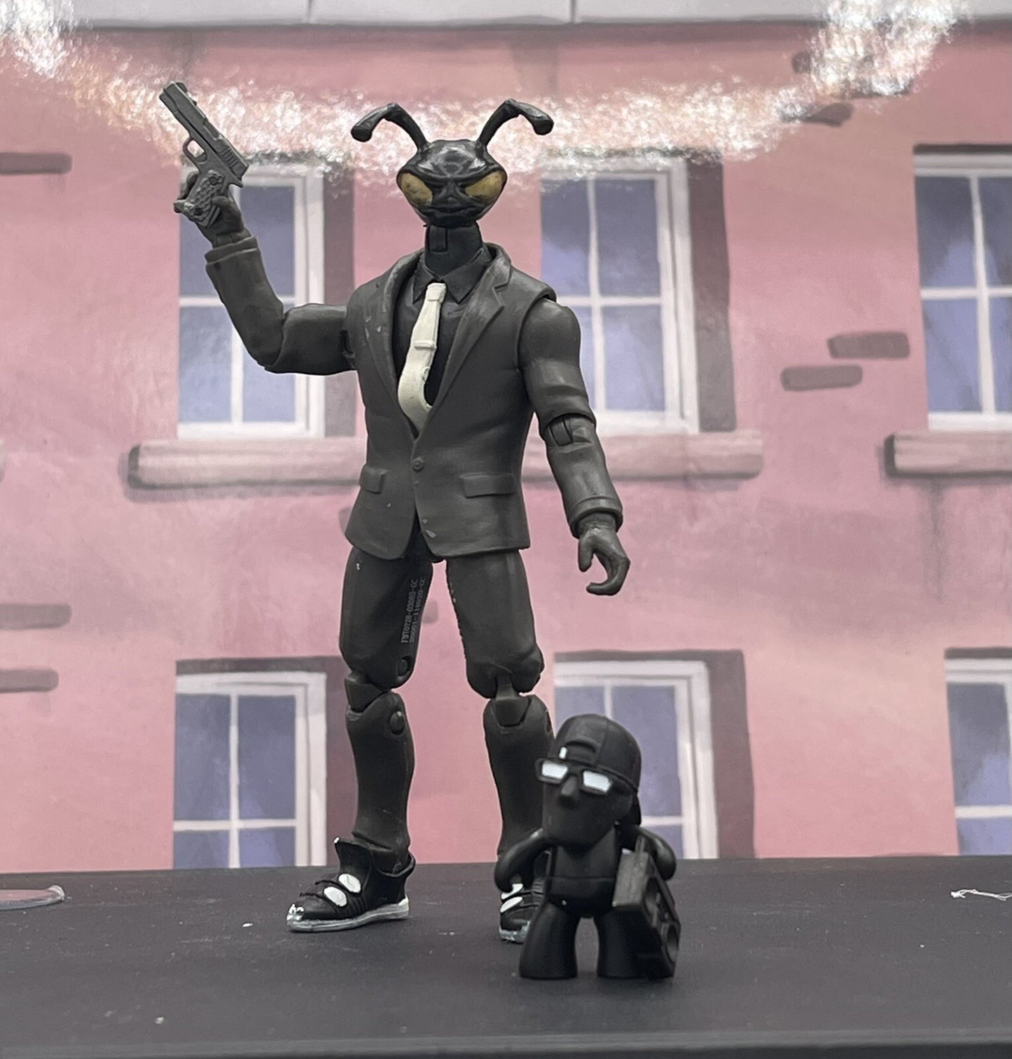 4” Agent Gomez Mezco One:12 5 points Custom Kitbash