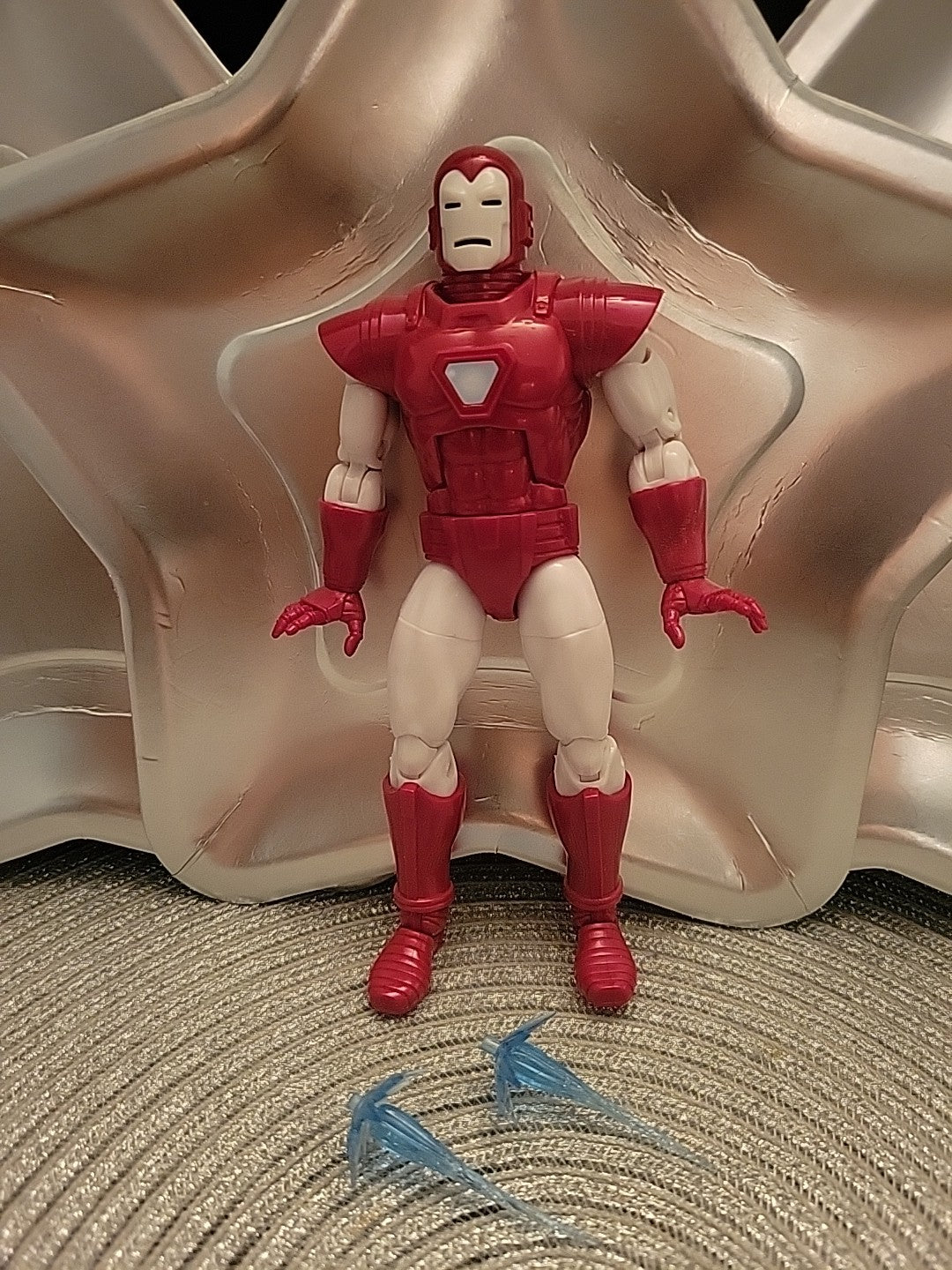 Marvel Legends IRON MAN Figure Silver Centurion West Coast Avengers Amazon