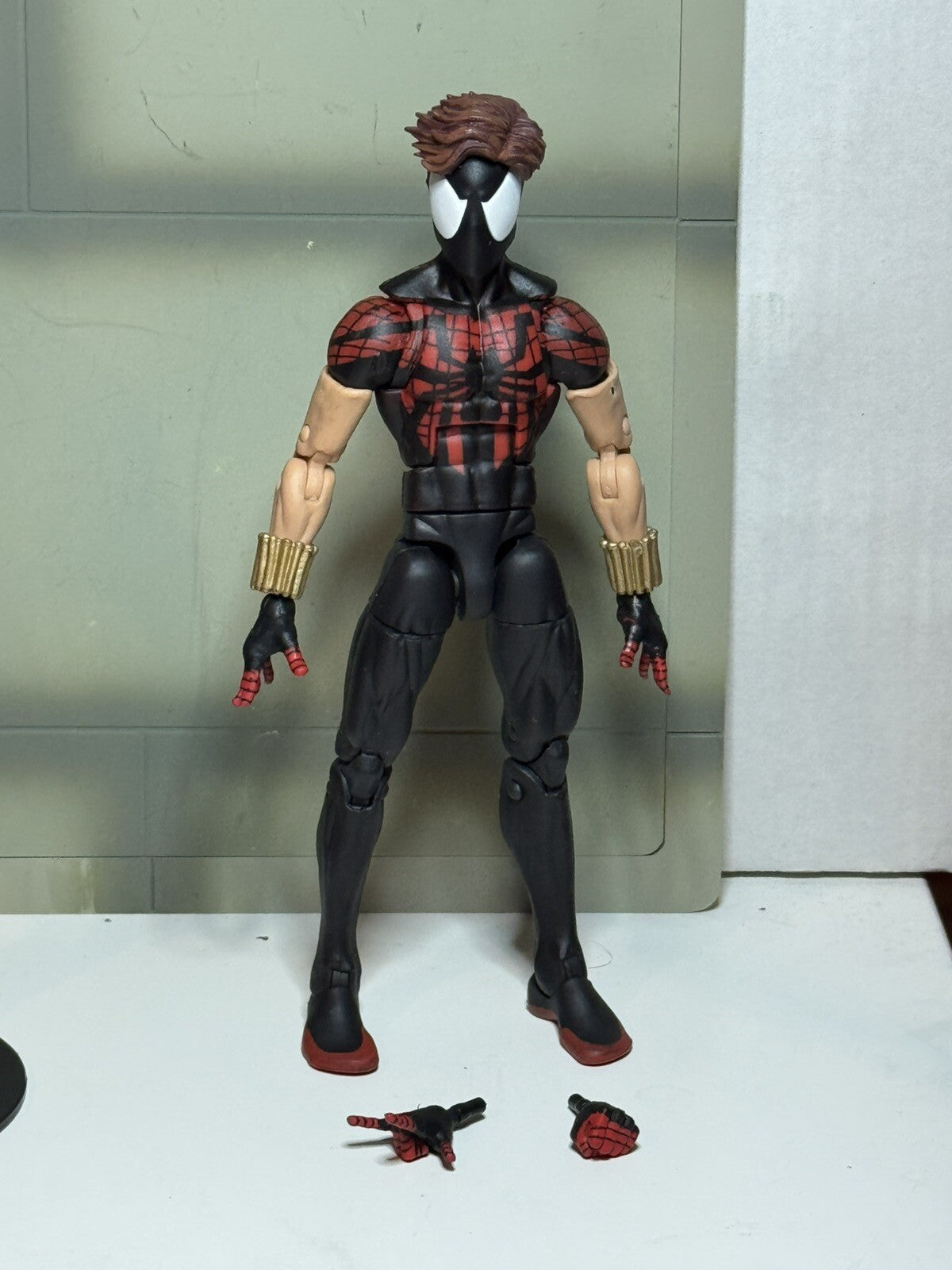 Custom Spider-Kid Charlie Parker Spider-Man Retro Marvel Legends Spider-Boy