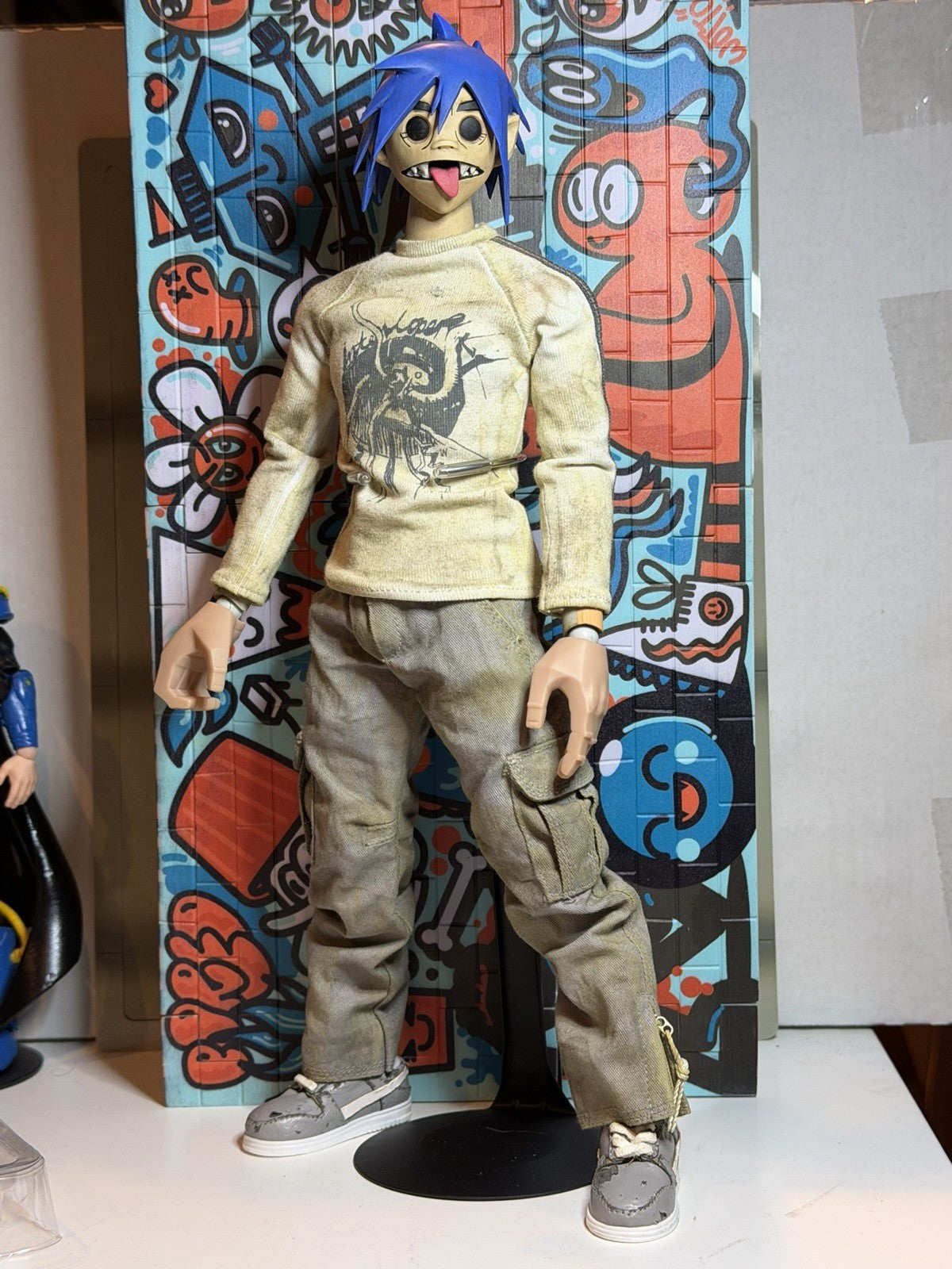 Custom ThreeA 3A 1/6 2D Gorillaz TK Oyaloper Ashley Wood Tomorrow King