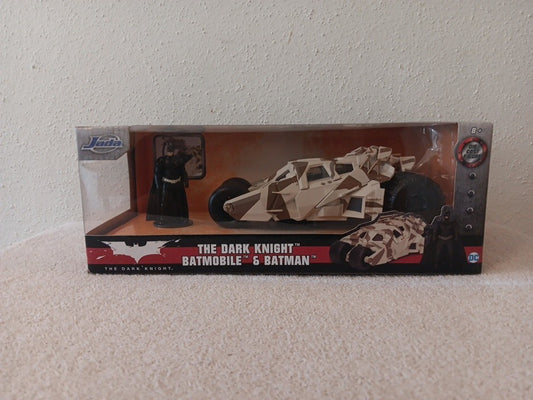 Jada Toys The Dark Knight Batman & Batmobile 1:24 Die-cast Vehicle