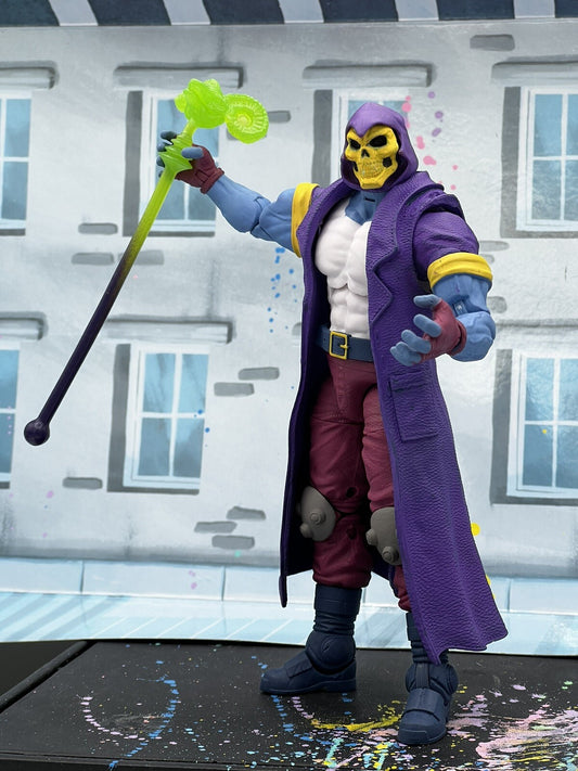 Custom Pimp Daddy Skeletor Motu classics Ultimates Masterverse Revelations