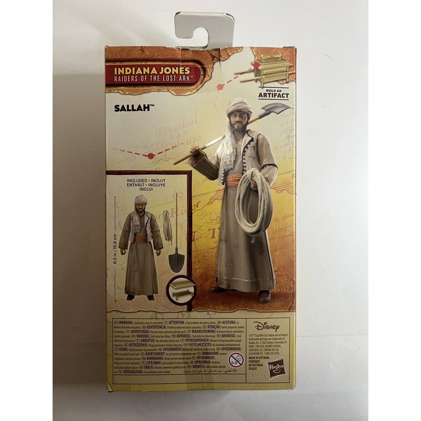 Indiana Jones Adventure Series Raiders of the Lost Ark Action Figures Sallah