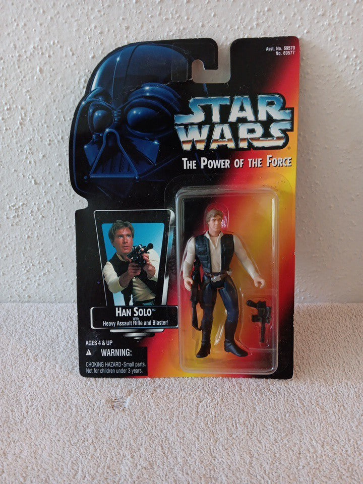 HAN SOLO Star Wars 1995 Power of the Force Action Figure Kenner