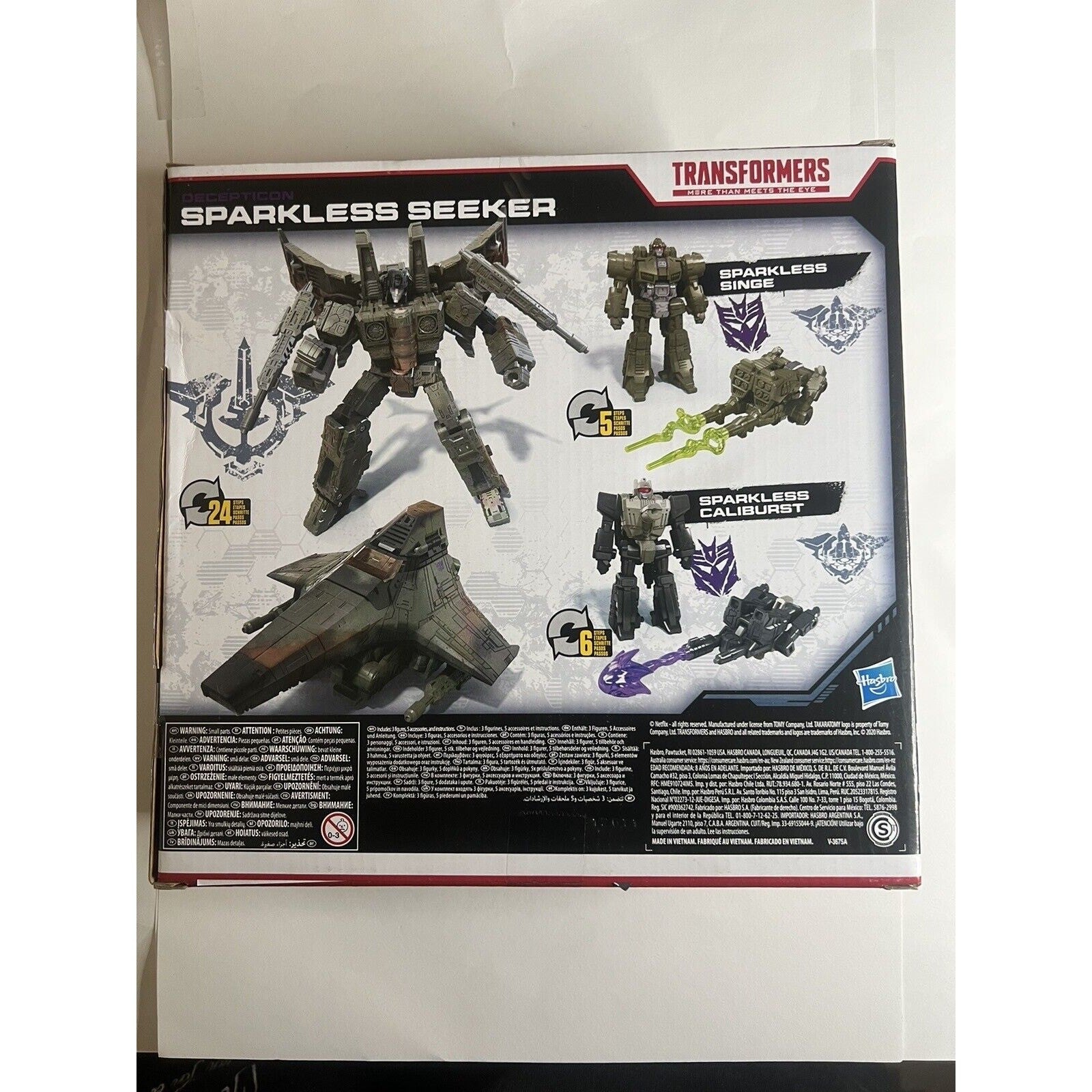 Transformers War For Cybertron- Sparkless Seeker Action figure