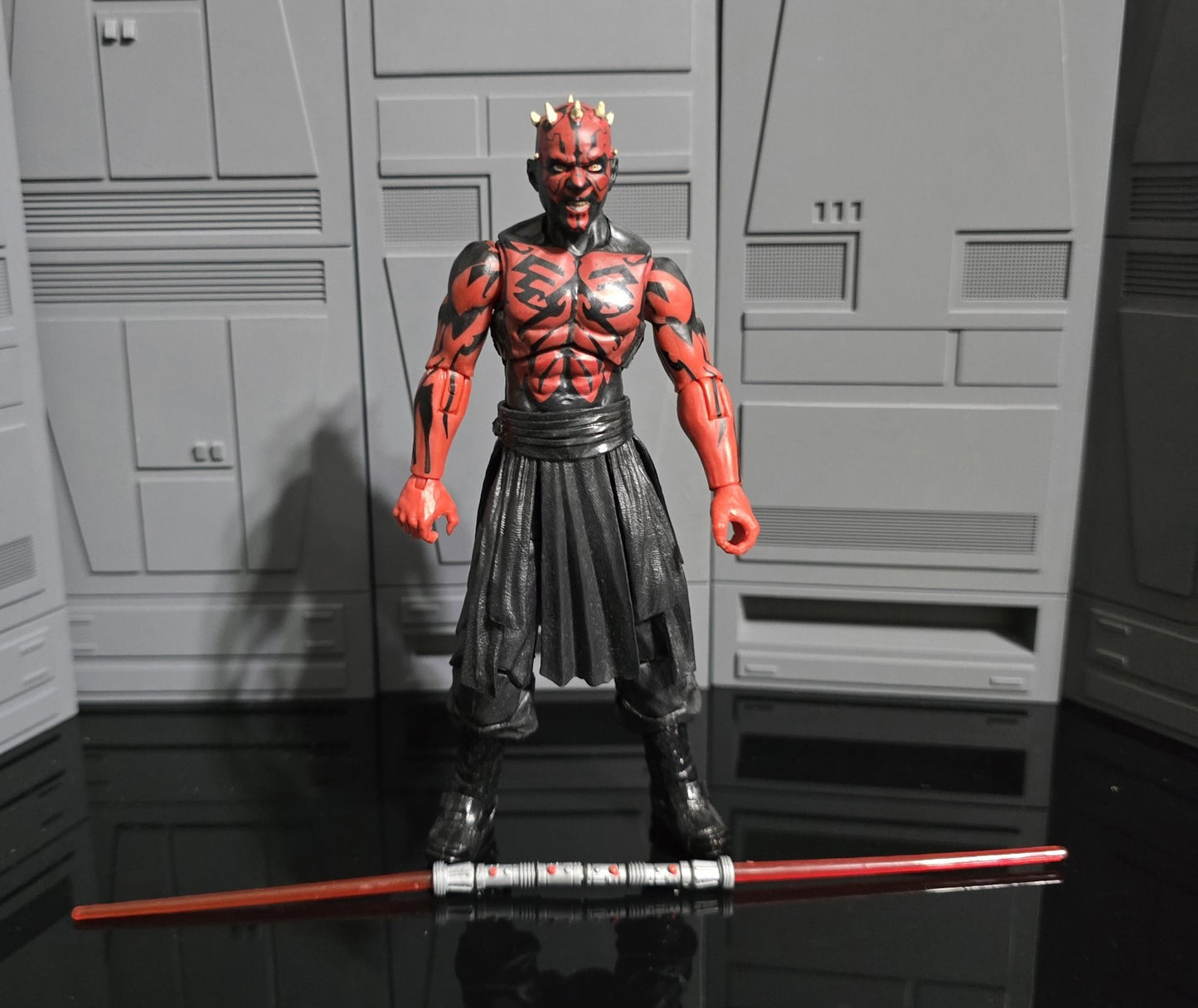 Star Wars Darth Maul Sith Apprentice Black Series 6 Inch Figure Loose