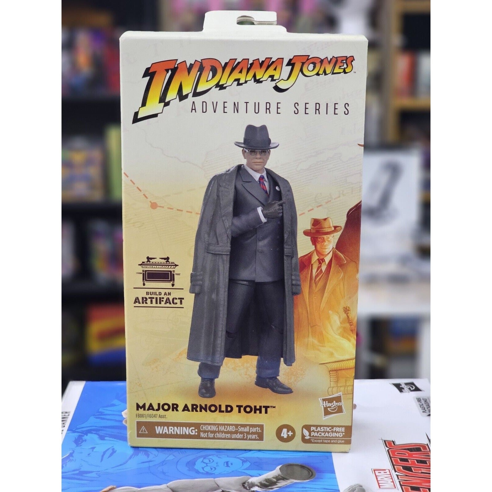 Indiana Jones Adventure Series Major Arnold Toht Action Figure (6”)