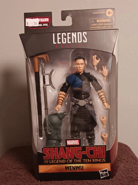 Marvel Legends Build A Figure Wenwu Shang Chi Legend of the Ten Rings Mr Hyde