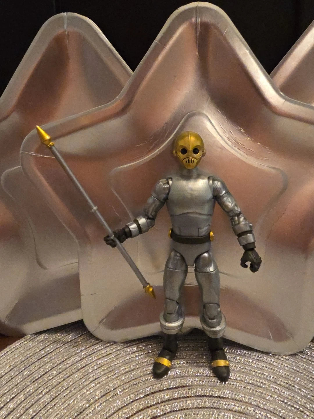 Hasbro Power Rangers Lightning Collection 6” Zeo Cog Silver